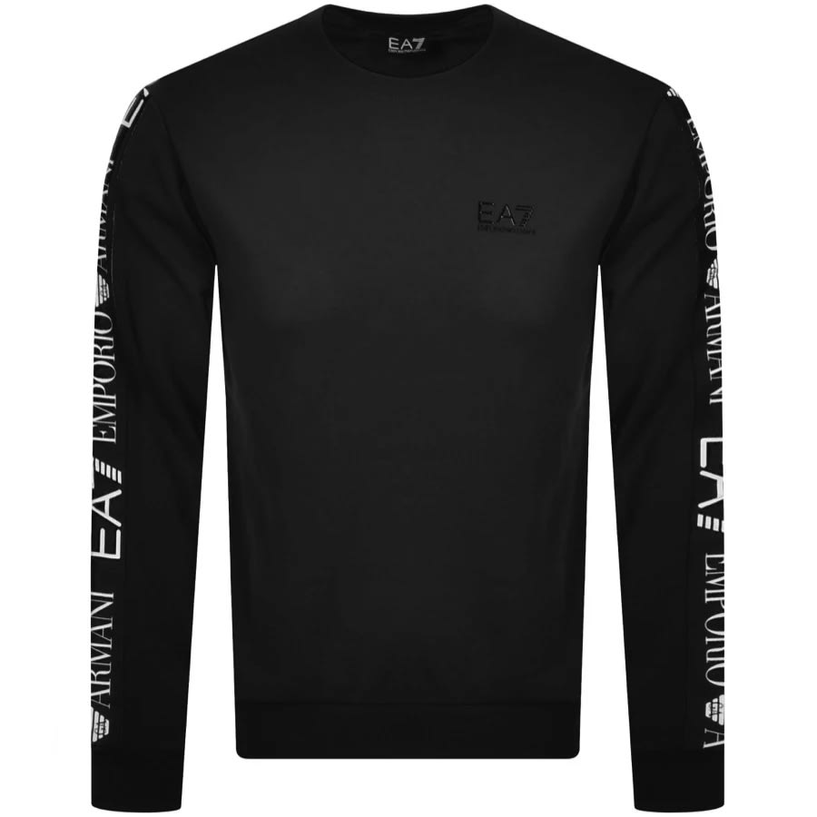 Alternative Image for ProductEA7 Emporio Armani Taped Logo Tracksuit Black2